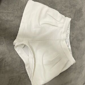 White ruffle Shorts for ‘Lush’